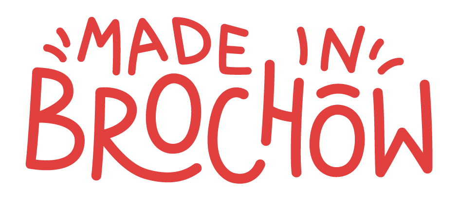 Logo fundacji Made in Brochów